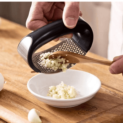 KitchenZy™ Premium Garlic Crusher